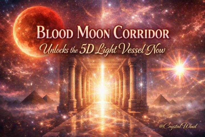 Blood Moon Corridor Unlocks the 5D Light Vessel Now Blood Moon Corridor Unlocks the 5D Light Vessel Now