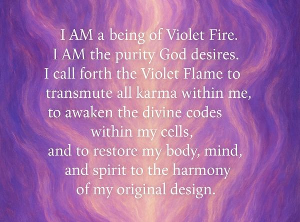 Saint Germain’s Violet Flame: Unlock Divine DNA & Clear Karma Saint Germain’s Violet Flame: Unlock Divine DNA & Clear Karma