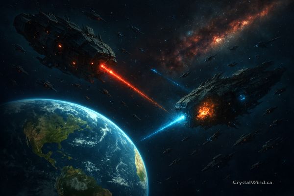 Galactic Alien War Could Destroy Earth Imminently