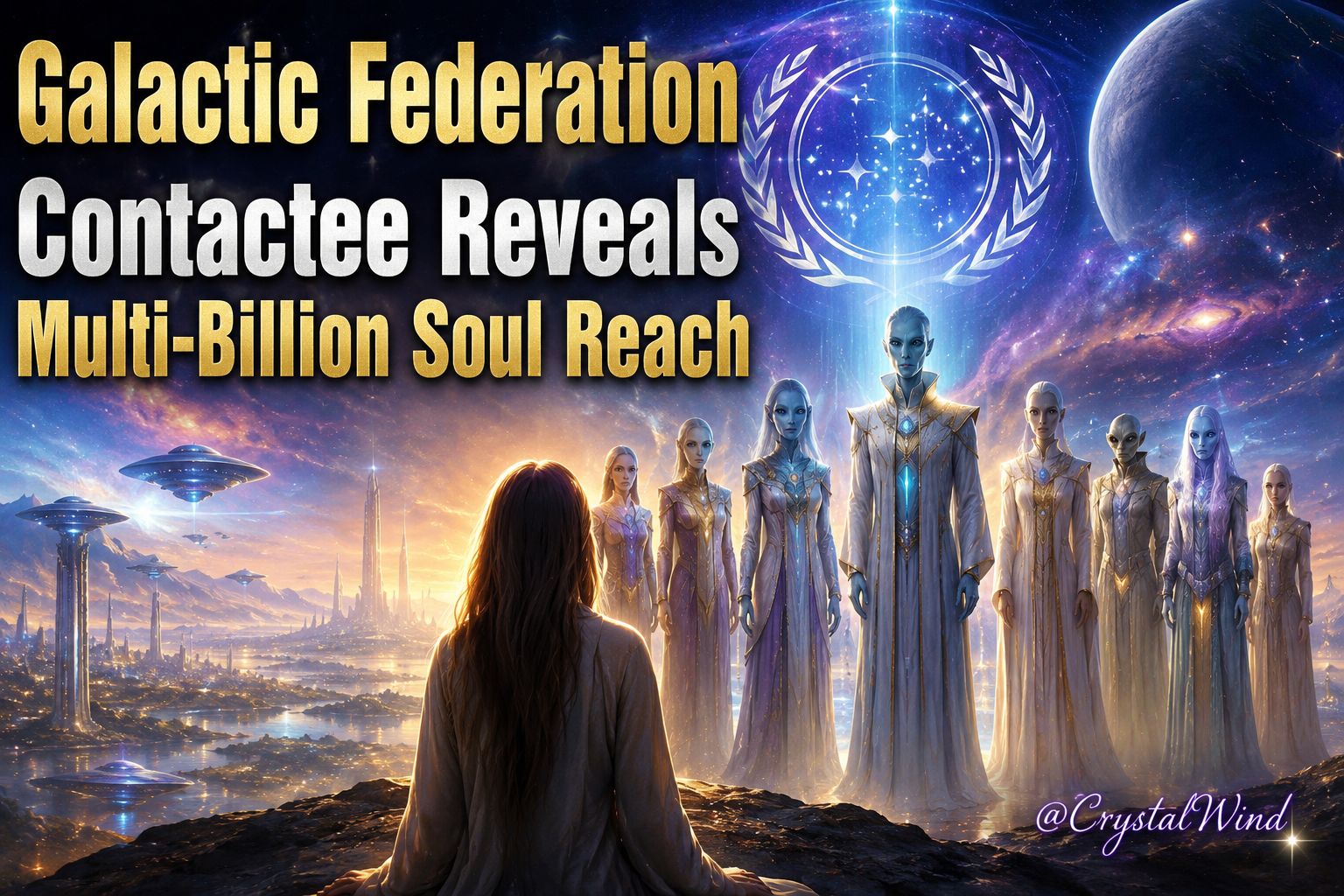 Galactic Federation Contactee Reveals Multi-Billion Soul Reach