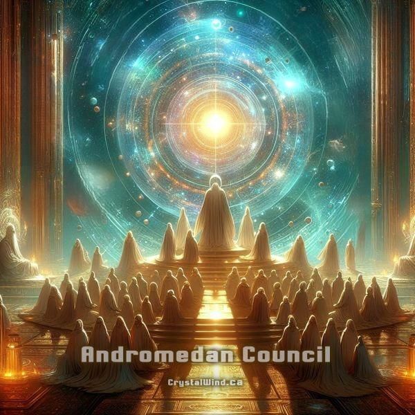 The Current Presence on Earth by the Andromedan Council of Light