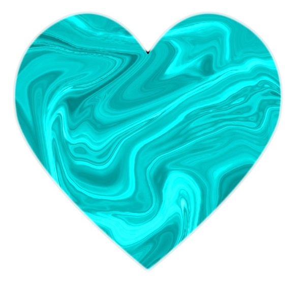 Turquoise Heart