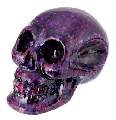 Amethyst Crystal Skull