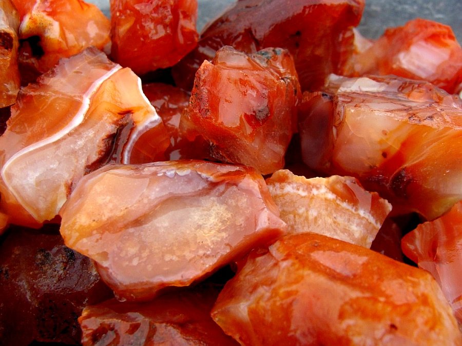 Rough Carnelian