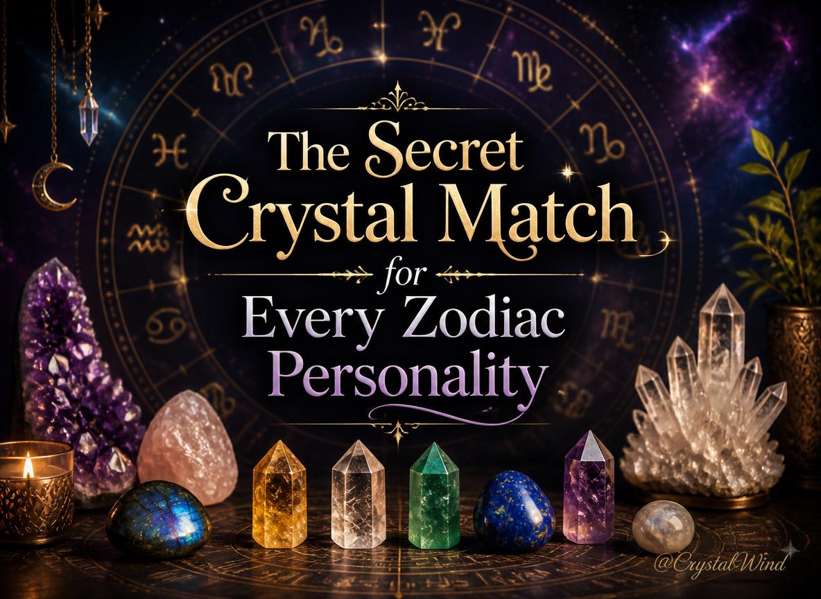 The Secret Crystal Match for Every Zodiac Personality