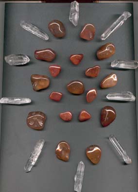 Carnelian Crystal Gem Grid Carnelian Crystal Gem Grid