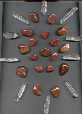 Carnelian Crystal Gem Grid