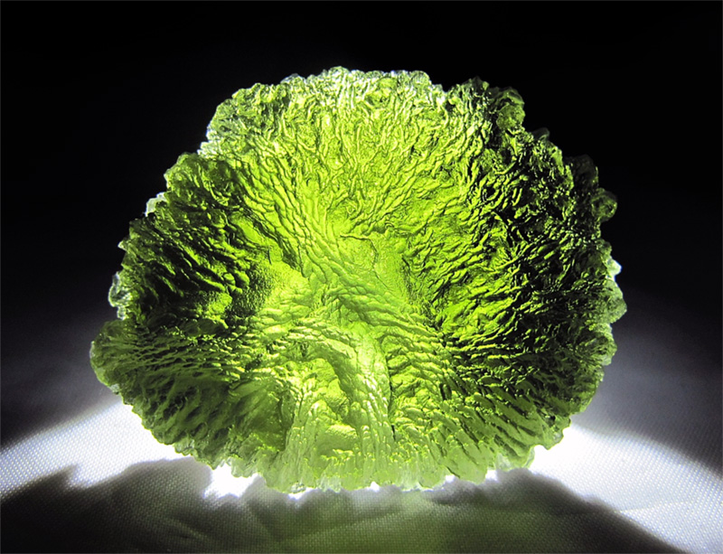 Moldavite moldavite