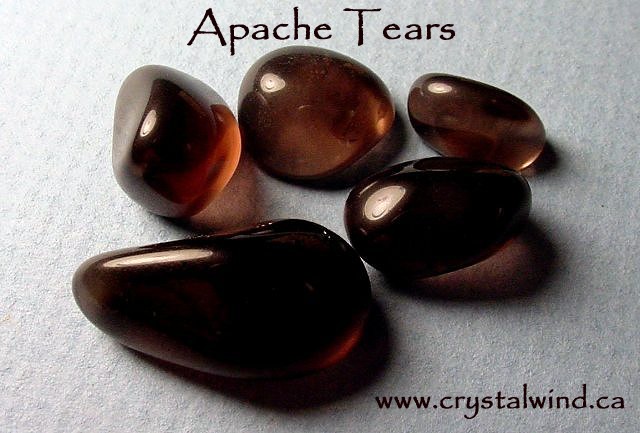 The Legend of the Apache Tear obsidian apache tears