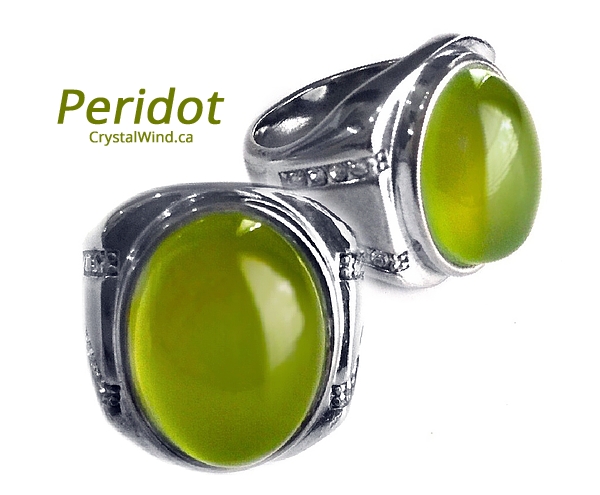 peridot rings