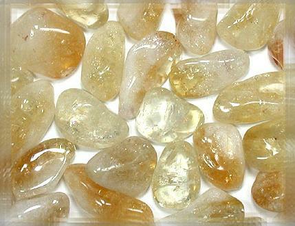 Tumbled Citrine Stones