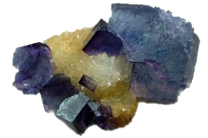 Blue Fluorite Cluster