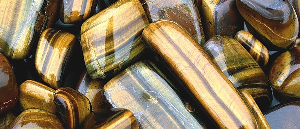 Tiger;s Eye Tubmled tigerseye