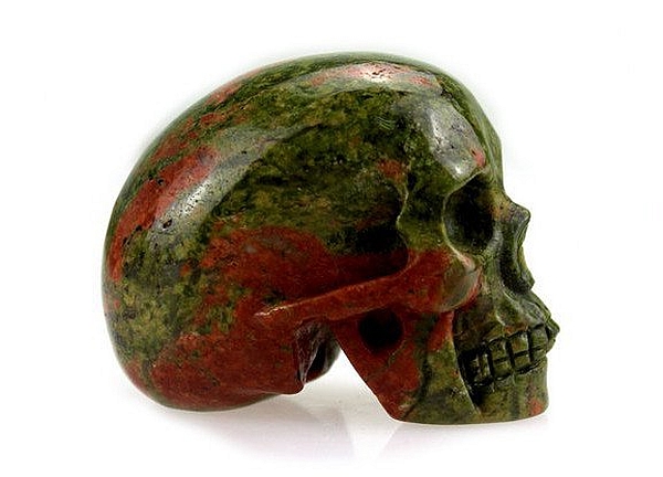 Unakite Skull unakite