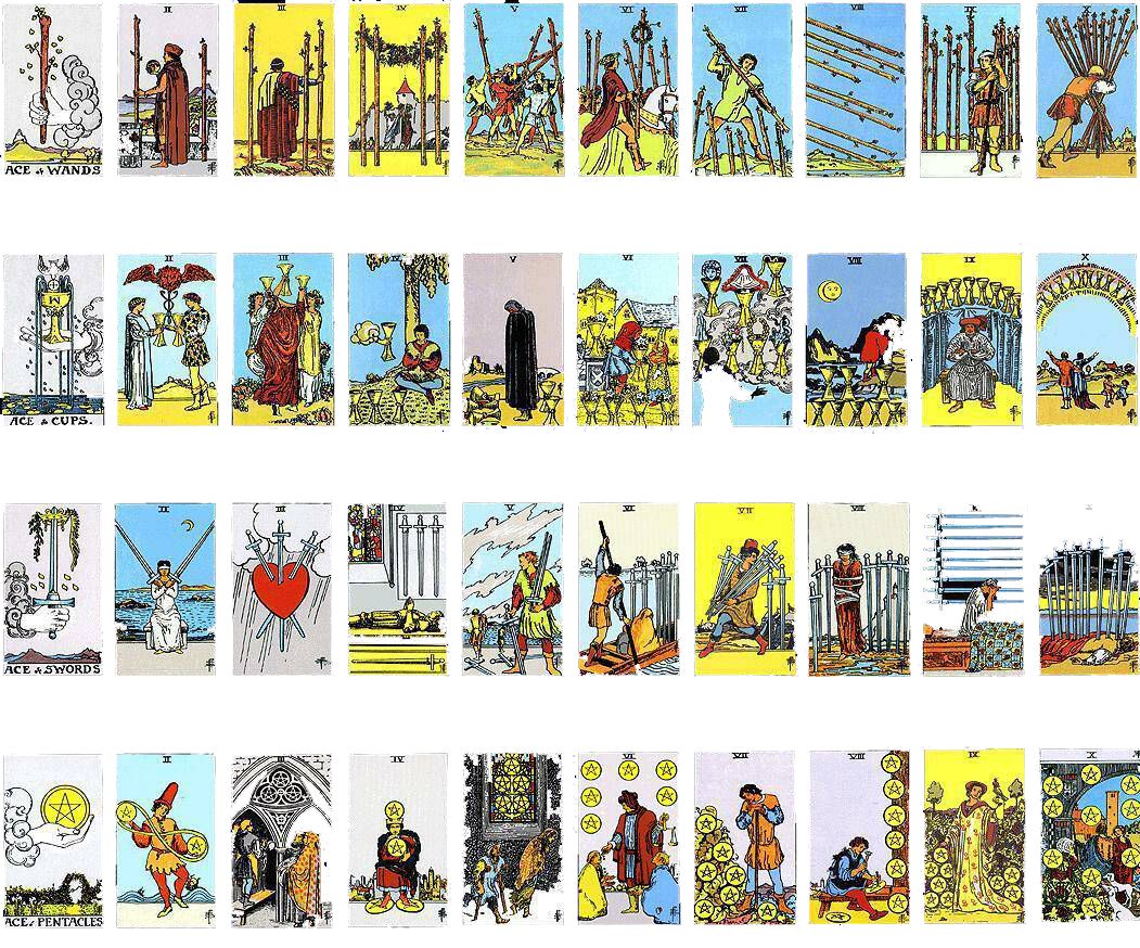 Rider Waite Minor Arcana Cards minor-arcana