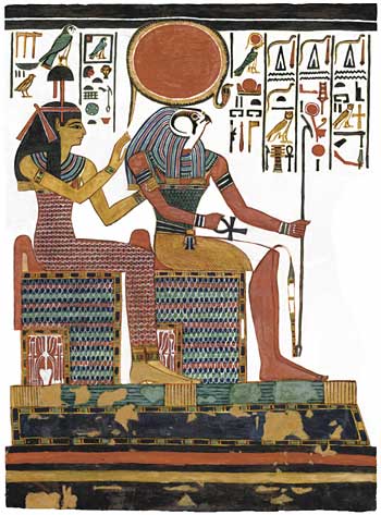 Hathor and Re