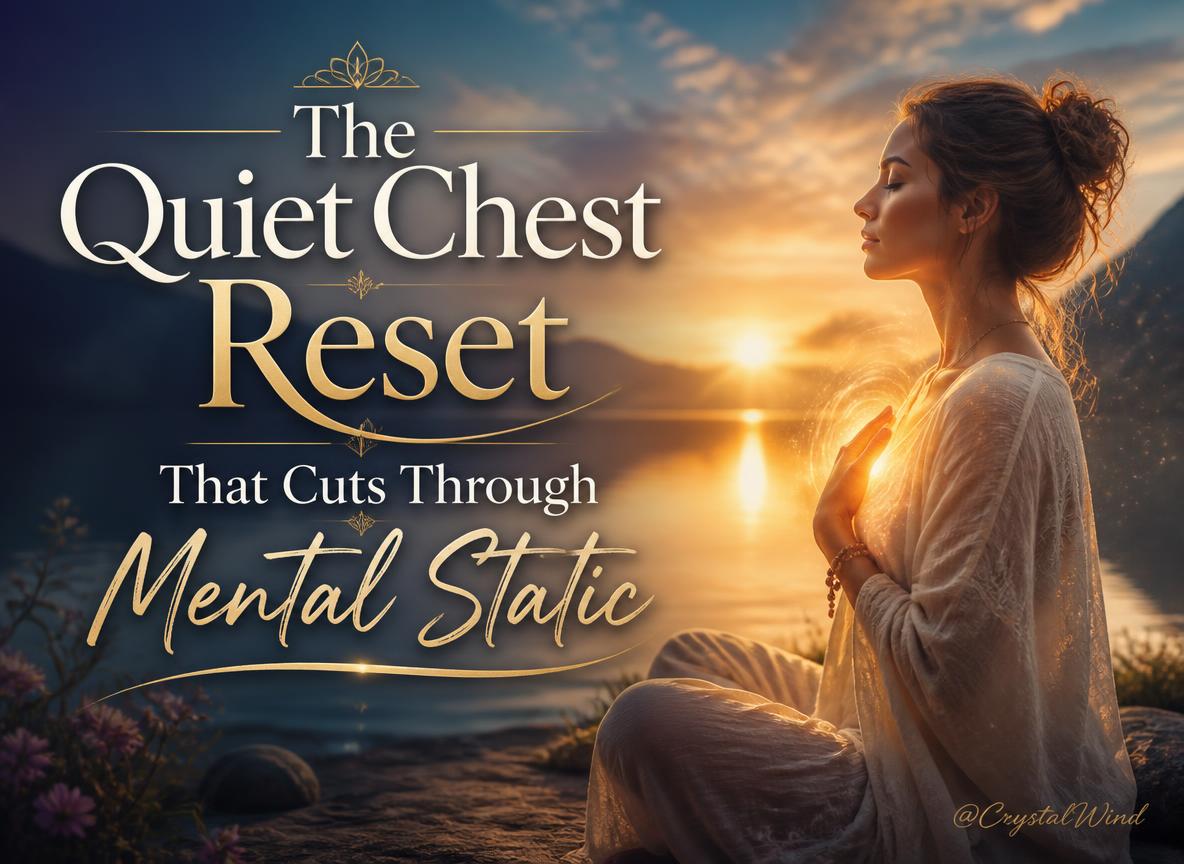 The Quiet Chest Reset That Cuts Through Mental Static The Quiet Chest Reset That Cuts Through Mental Static