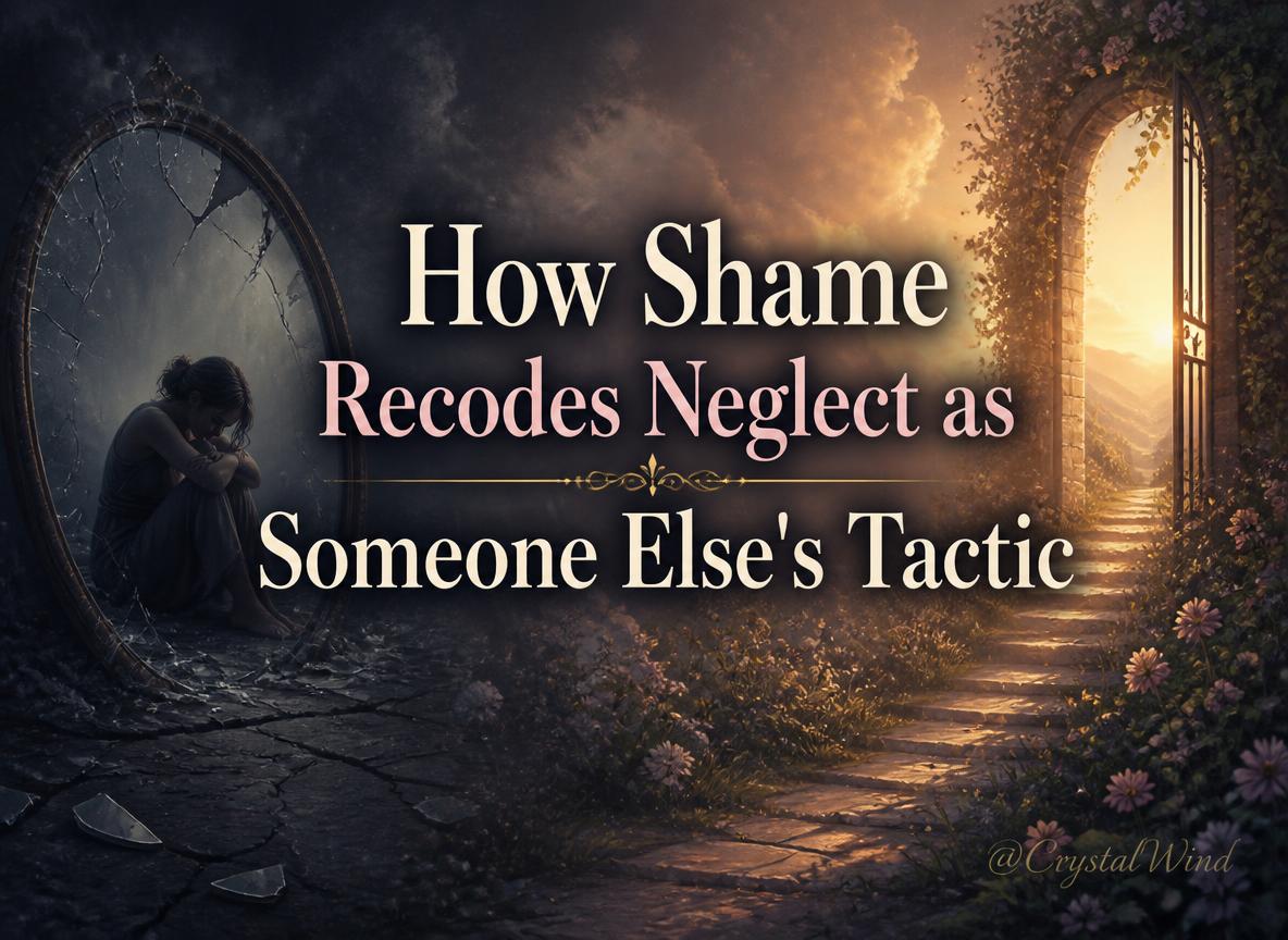 How Shame Recodes Neglect as Someone Else's Tactic How Shame Recodes Neglect as Someone Else's Tactic