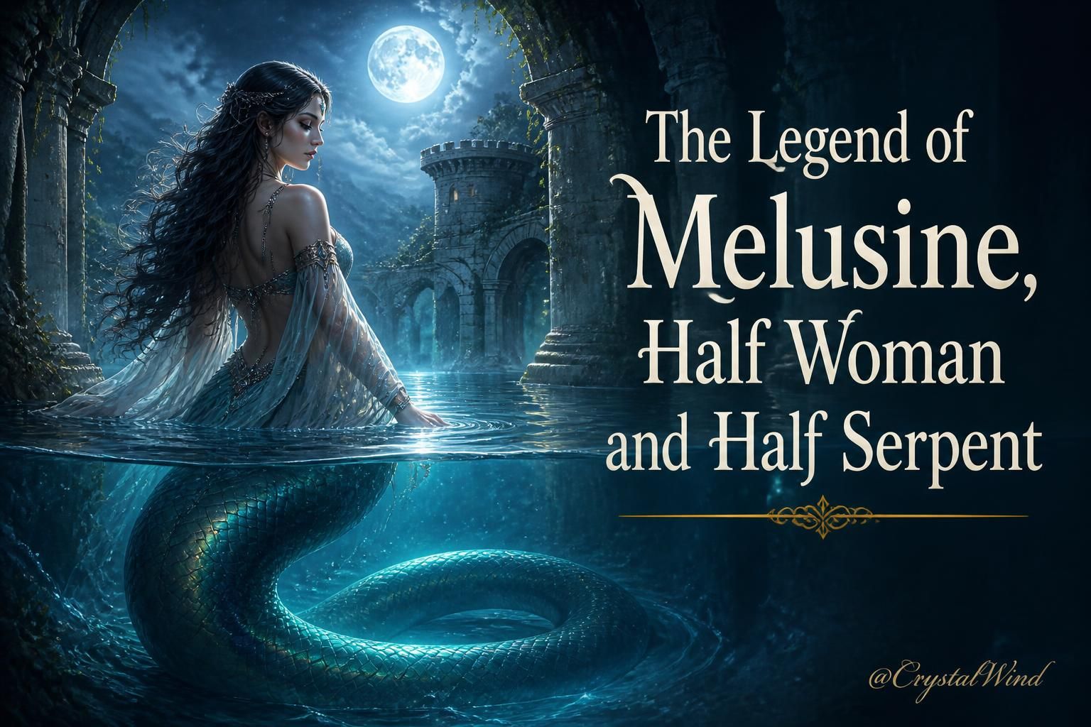 The Legend of Melusine, Half Woman and Half Serpent The Legend of Melusine, Half Woman and Half Serpent
