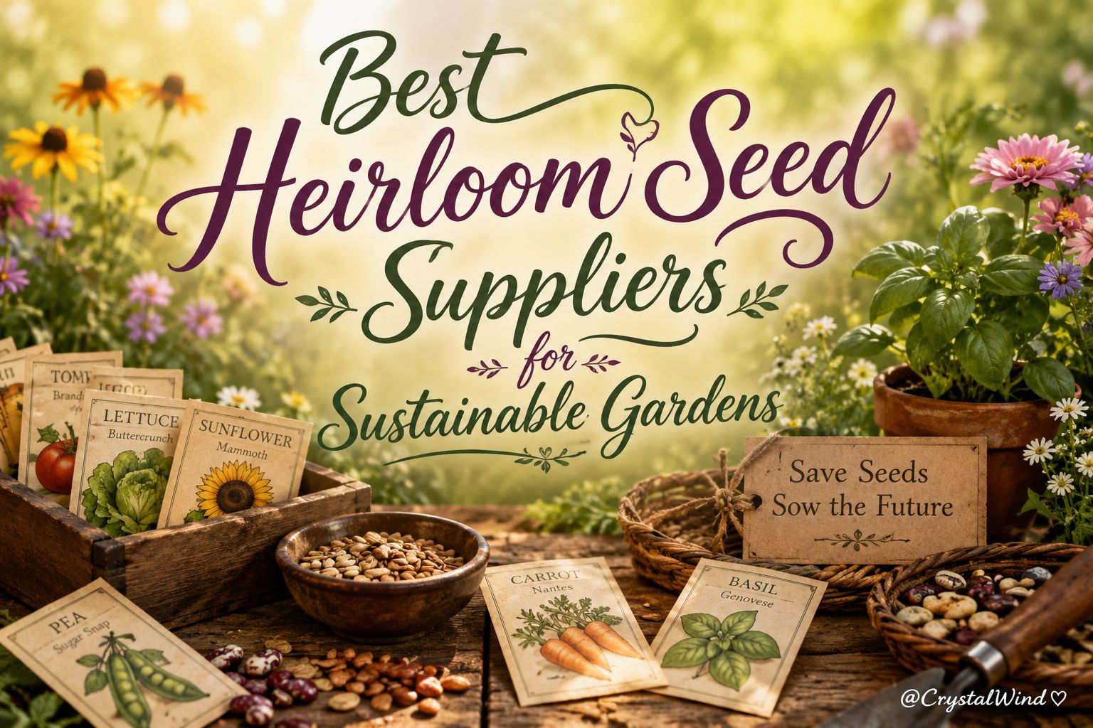 Best Heirloom Seed Suppliers for Sustainable Gardens