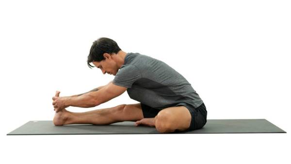 Janusirsasana or ‘head to knee’ pose