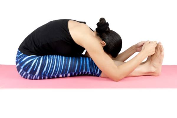 Paschimottanasana  or ‘seated forward bend’