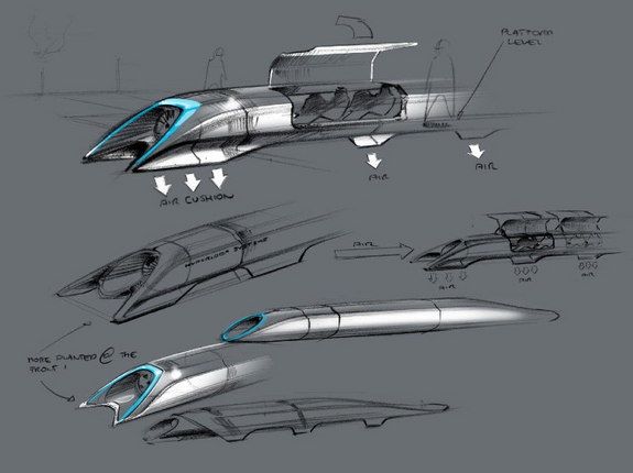 Hyperloop Drawings hyperloop-drawings