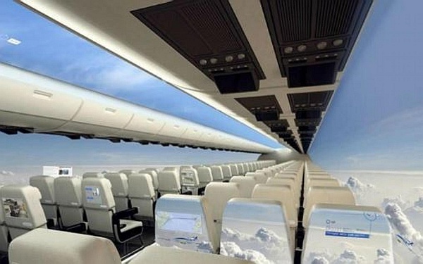 Windowless Planes Will Give Passengers A Panoramic View Of The Sky