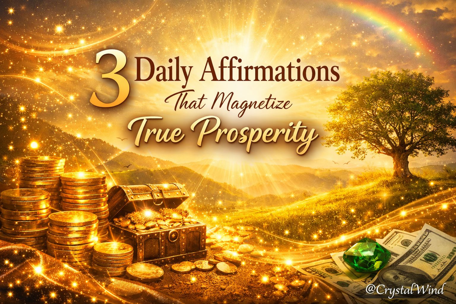 3 Daily Affirmations That Magnetize True Prosperity 3 Daily Affirmations That Magnetize True Prosperity
