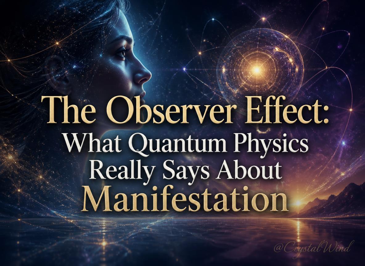 The Observer Effect: What Quantum Physics Really Says About Manifestation The Observer Effect: What Quantum Physics Really Says About Manifestation