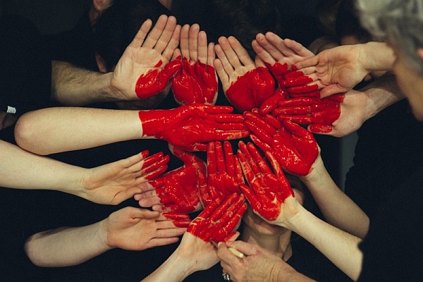 Having Love & Respect In Our Relationships hands with heart