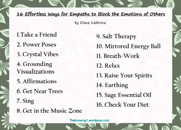 16 Effortless Ways for Empaths to Block the Emotions of Others