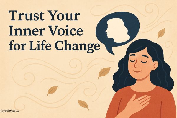 Trust Your Inner Voice for Life Change Trust Your Inner Voice for Life Change