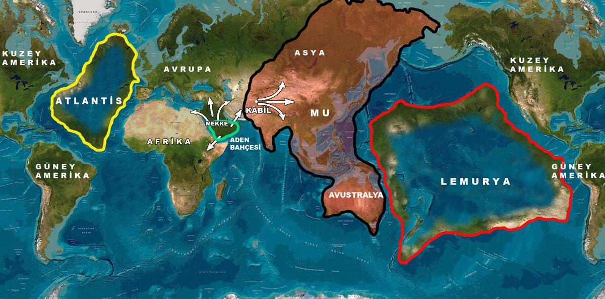 The Lost Lands of Mu and Lemuria lemuria mu atlantis