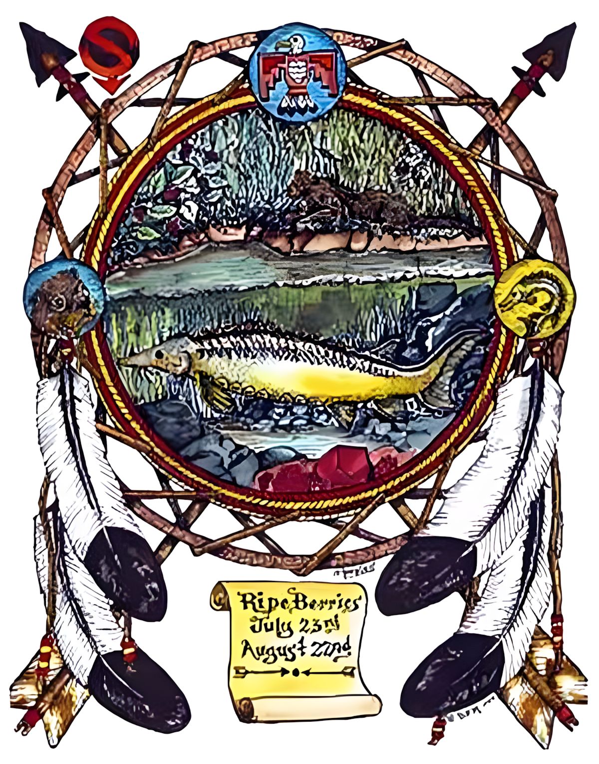 Ripe Berries Moon: Sturgeon, Garnet and the Power of Red Ripe Berries Moon: Sturgeon, Garnet and the Power of Red