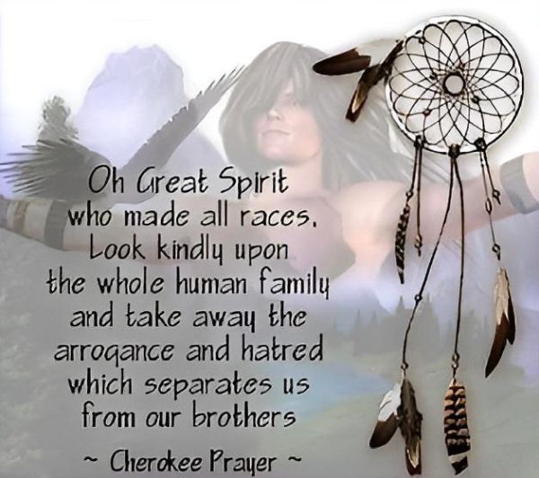 Cherokee Prayer