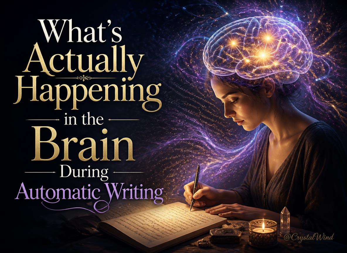 What's Actually Happening in the Brain During Automatic Writing What's Actually Happening in the Brain During Automatic Writing