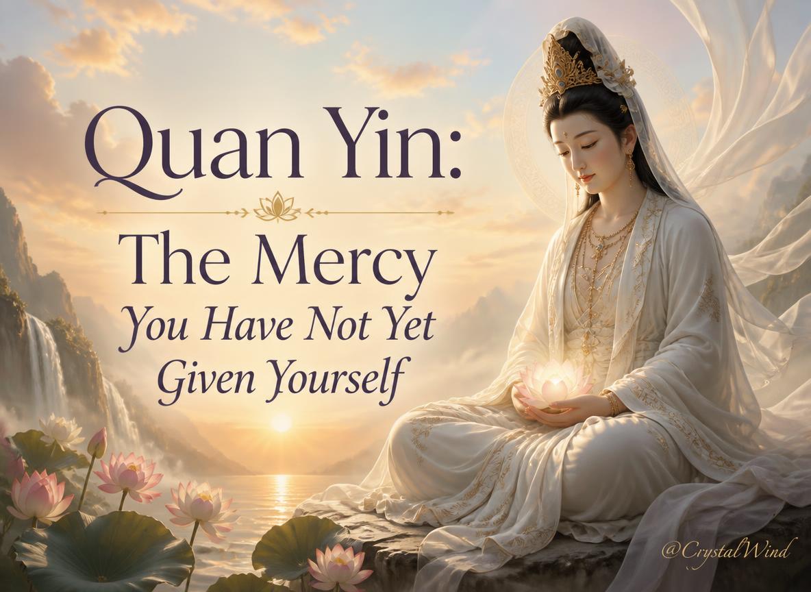 Quan Yin: The Mercy You Have Not Yet Given Yourself Quan Yin: The Mercy You Have Not Yet Given Yourself