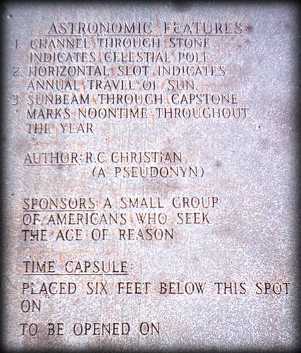 Georgia Guidestones Tablet guidestones2