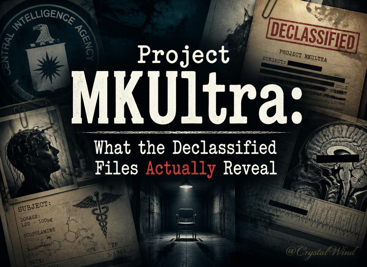 Project MKUltra: What the Declassified Files Actually Reveal Project MKUltra: What the Declassified Files Actually Reveal