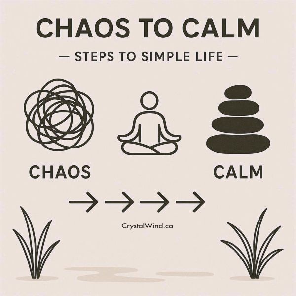 Chaos to Calm – Steps to Simple Life Chaos to Calm – Steps to Simple Life
