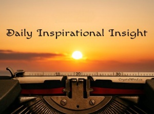 Daily Inspirational Insight: The Heartbeat of a Typewriter