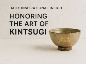 Daily Inspirational Insight: Honoring the Art of Kintsugi