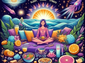 Heal Faster: Crystal Wind's Guide to Sleep, Food, & Stress