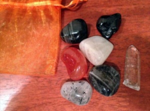 Crystals and Stones for Halloween