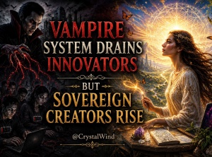 Vampire System Drains Innovators But Sovereign Creators Rise