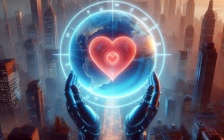 Zero Degree Reset Creates Heart Led World