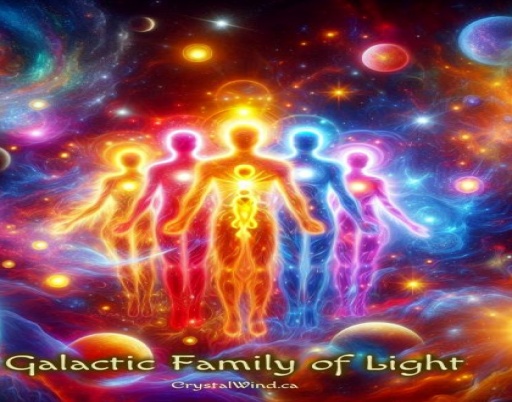 Galactic Family of Light: You Are Part of the Rising Wave of Light