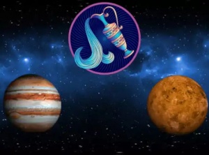 Jupiter-Venus Conjunction in Aquarius