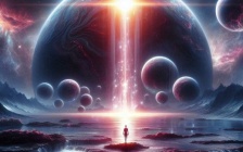 Venusian Light Shift Marks Earth Exit Phase